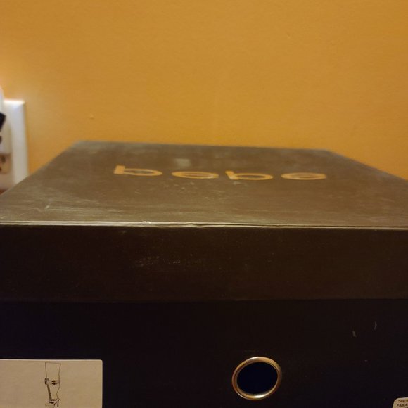 Black Bebe Over-The-Knee Stiletto Boots Women's size 7 - Picture 5 of 15